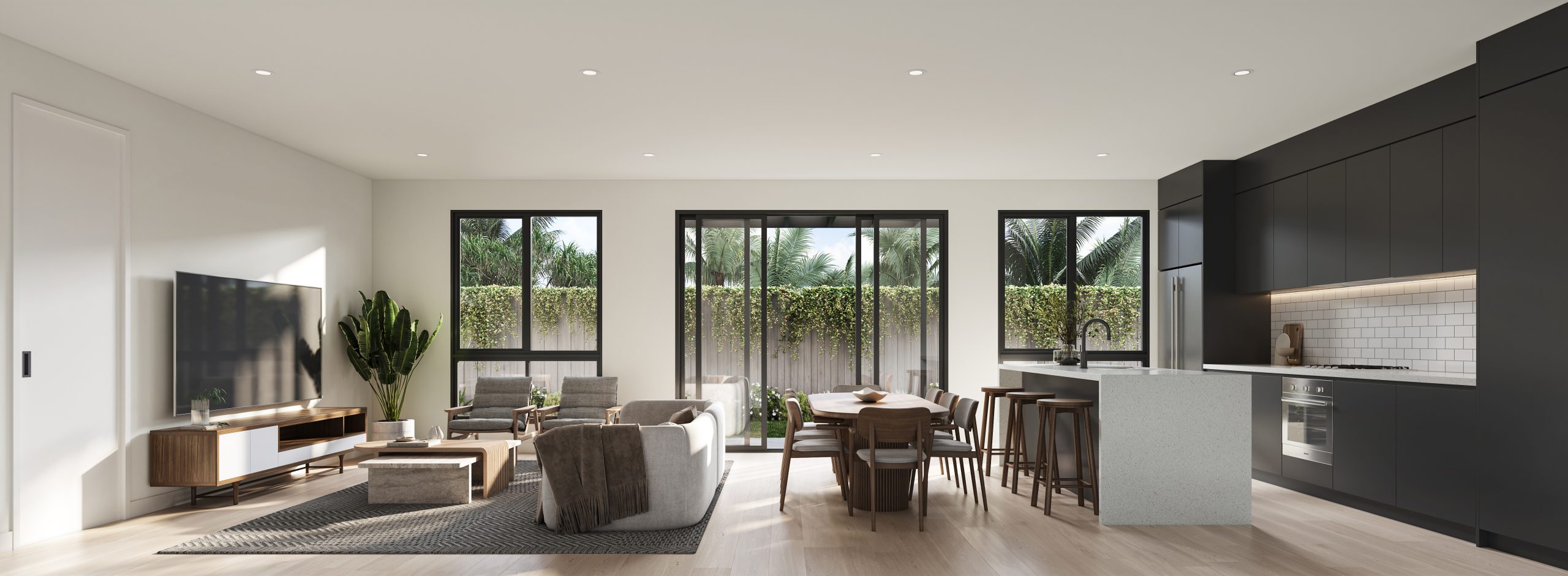 Lounge Oakleigh Home Build